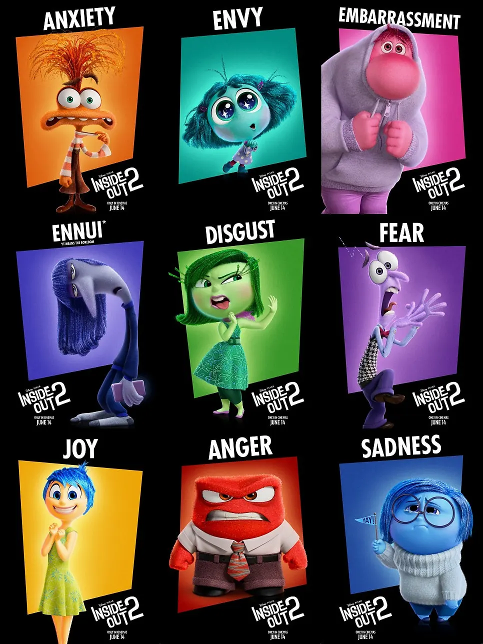 [영어영화] Inside Out2 캐릭터들로 영어단어 알아보고 공부하기! 사진 2