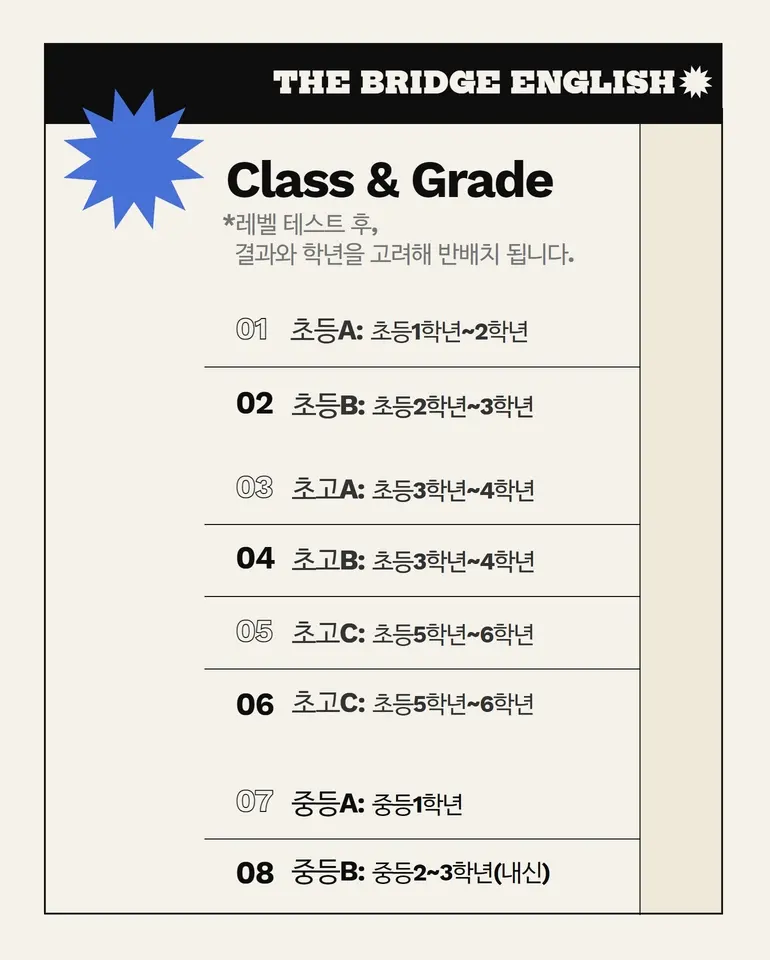 안양 메가트리아영어 더브릿지영어 "2023년 새학기 초등 중등 학생 모집" 사진 6